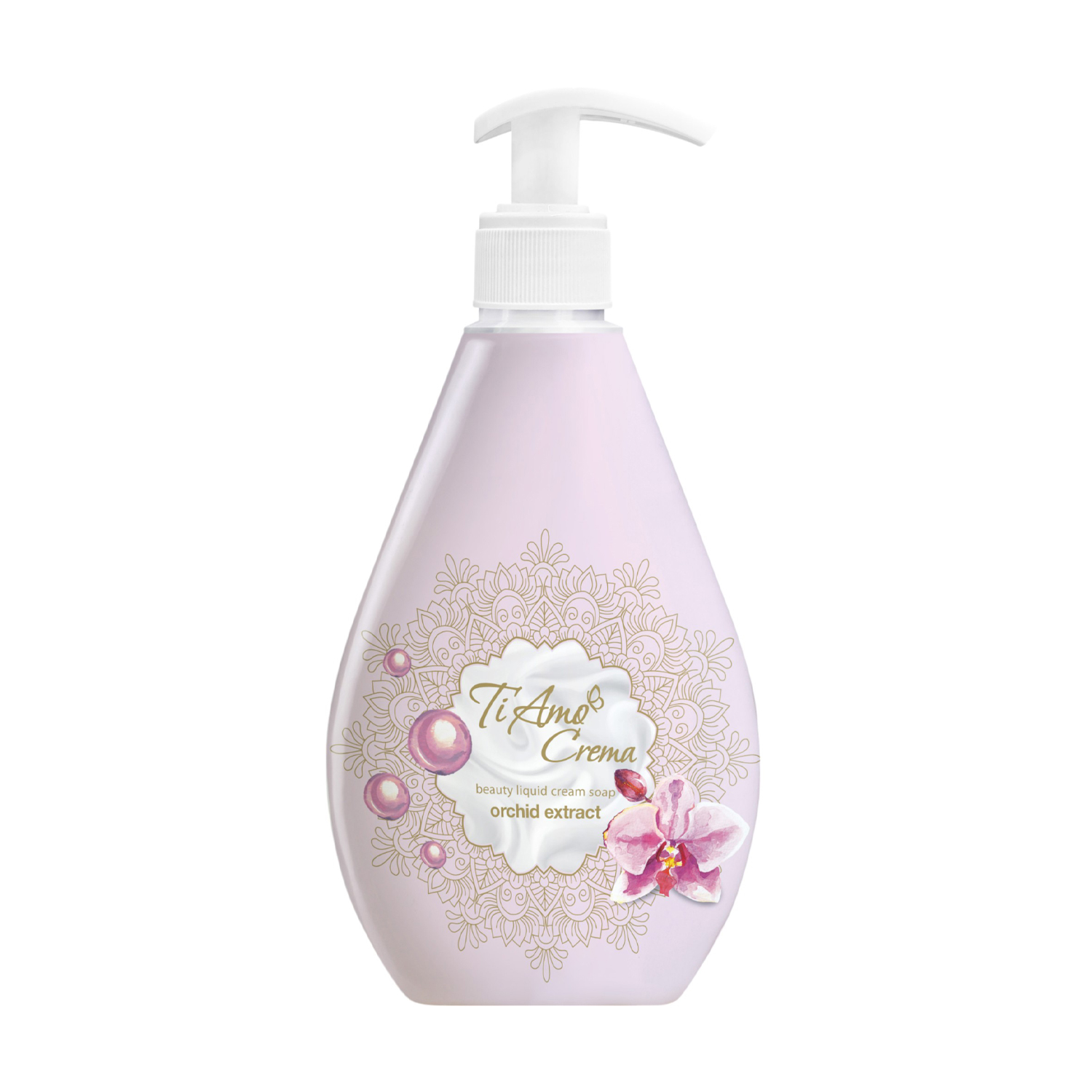 Рідке крем-мило Ti Amo Crema Beauty Liquid Cream Soap Orchid Extract, 350 мл