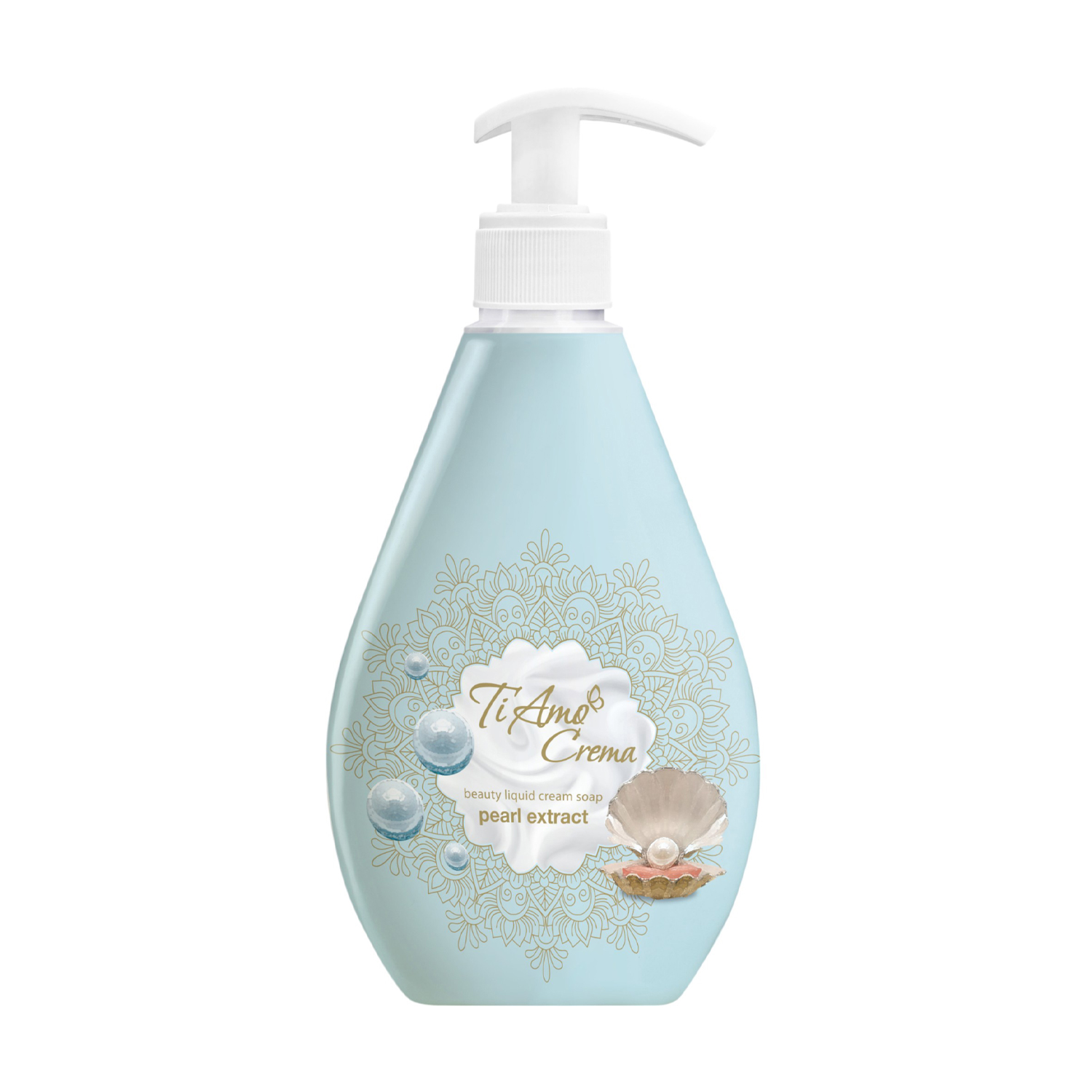 Рідке крем-мило Ti Amo Crema Beauty Liquid Cream Soap Pearl Extract, 350 мл